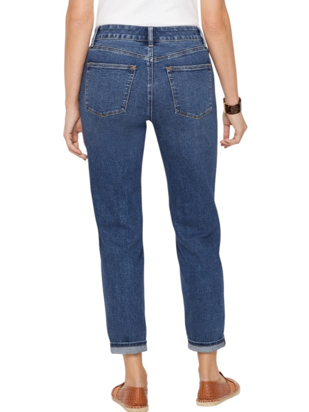 Talbots Everyday Relaxed Ankle Jeans - Picture 4 of 12
